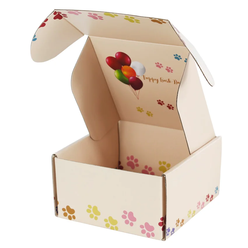 Custom Printed Unique Corrugated Shipping Boxes Custom Logo Cardboard Mailer Box