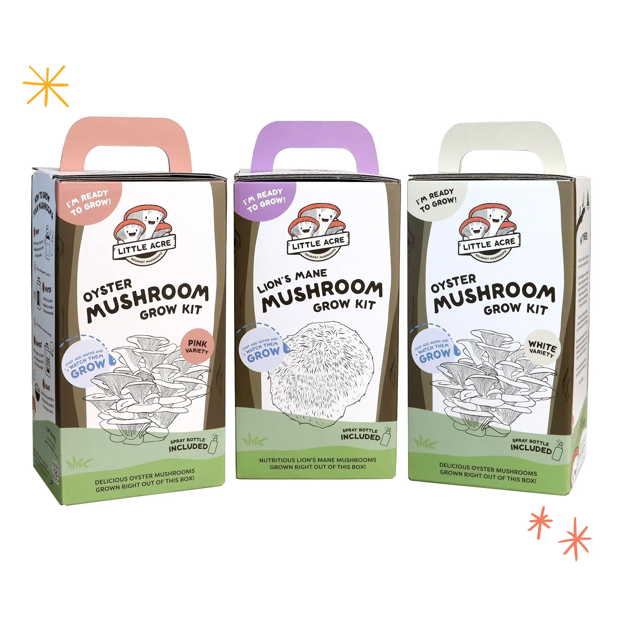 Grow Kit Gift Set white bottum mushroom hydro grow kit mushroom child garden kit