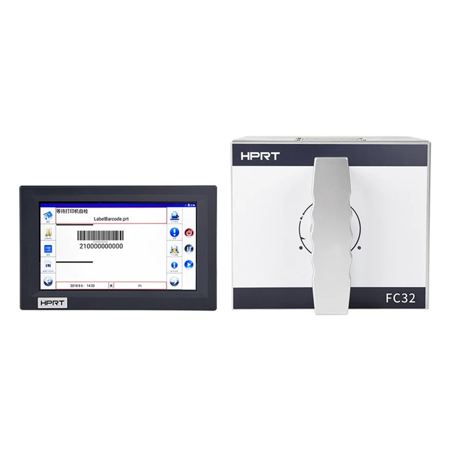 HPRT Thermal Transfer Overprinter TTO Printer for Packaging Stamp Code and Plastic Bag/Film