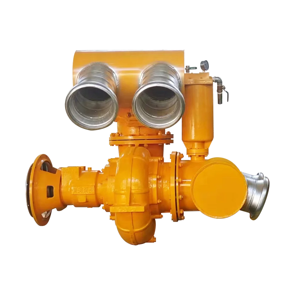 Mobile flexible diesel engine power generation flood prevention pump