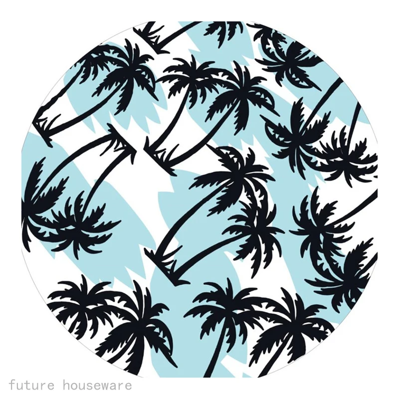 High Quality environmentally friendly flower girl jacquard microfiber printed beach towel