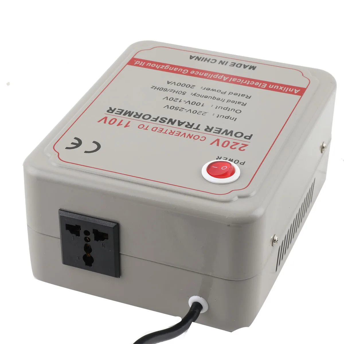 2000W 220V to 110V AC power voltage converter step down transformer for home electrical appliance