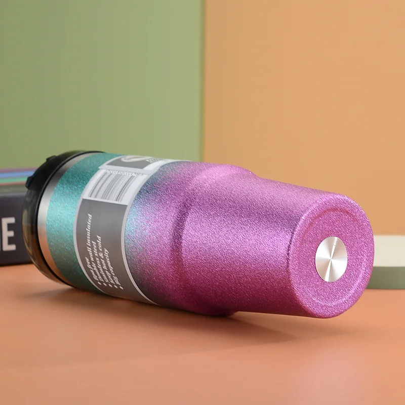 travel souvenir stainless steel double wall tumbler 20oz  tumbler with bling painting