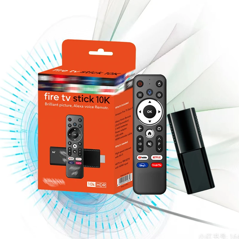 New Fire Smart TV Box Fire Sticks 4K Max Streaming Media Player with Alexa Voice Remoter