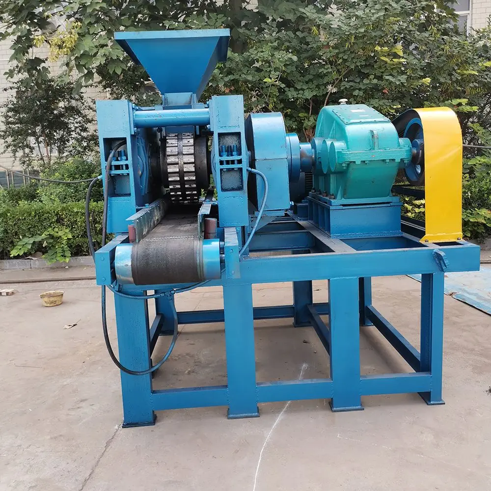 Lime powder roller ball press stone ash paste quick lime white ash ball press equipment