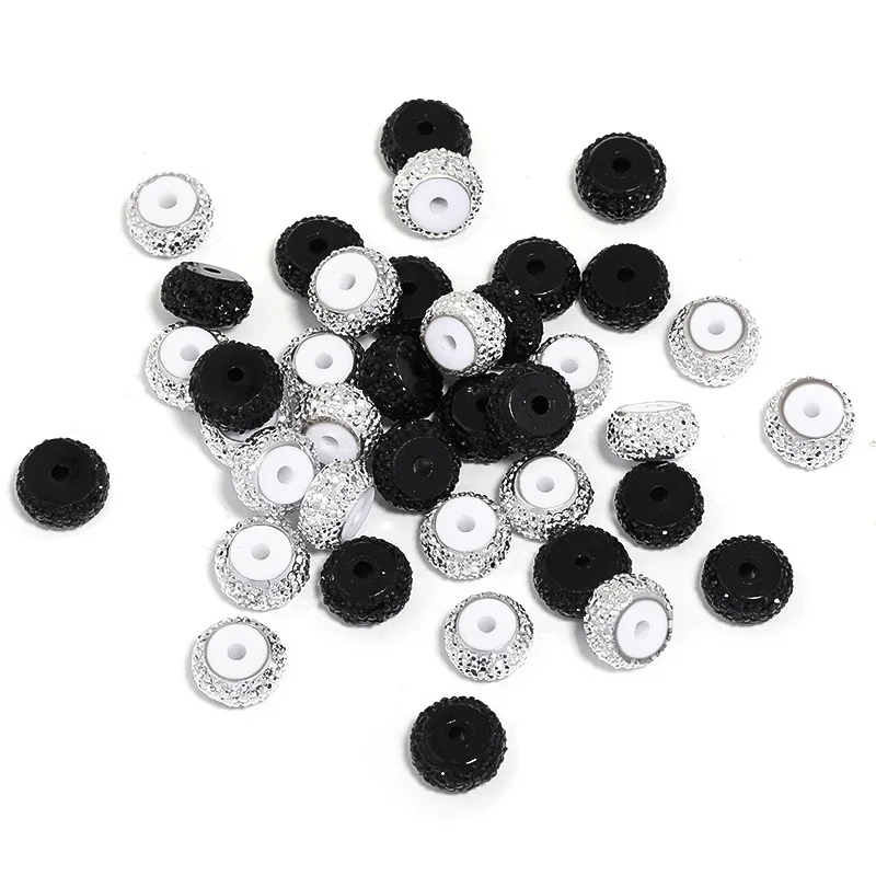 Acrylic Jelly beads 10mm gasket beaded pen accessories