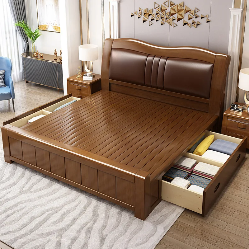 Шкатулка для хранения Schlaf zimmer настенная классическая из массива дерева размер queen 1 5 м мебель спальни деревянная шкатулка кровать
