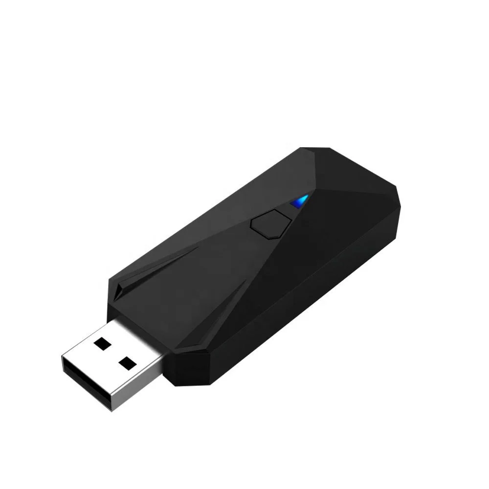 USB беспроводной + проводной адаптер для геймпада конвертер PS4/PS3/Nintendo Switch/ПК со светодиодными вспышками