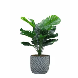 Custom Size Flower Indoor Long Round Plant Ceramic Pot