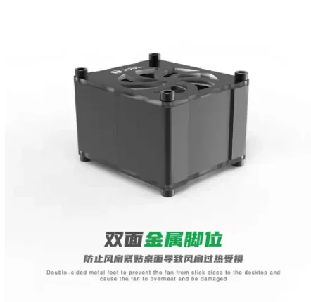 2UUL Mini Fan 5V USB Type-C Power Supply Input Soldering iron Smoke Absorber For Phone Motherboard CPU Welding Repair Tools