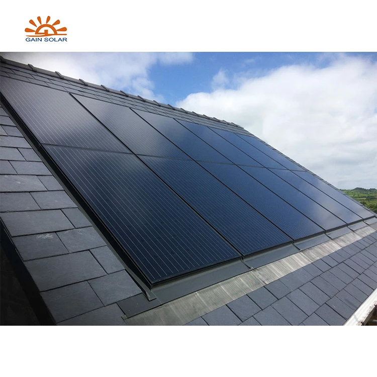 Yingli 5kva solar panel bipv cleat solar panel black bipv solar panel lightweight tile roof