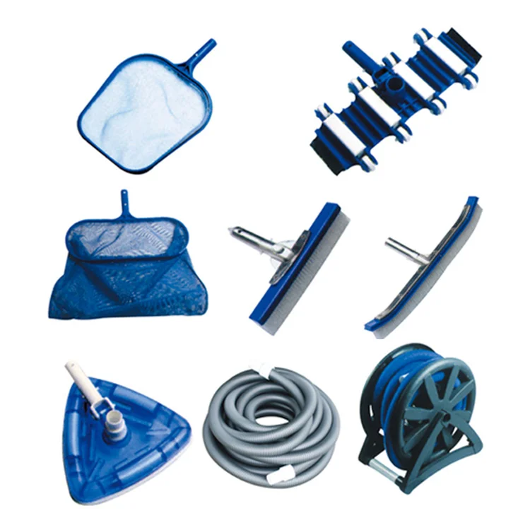 Factory Sales Pool Equipment Full Set Stainless Steel PVC Swimming Pool Filtration Circulation System Cleaning Accessories