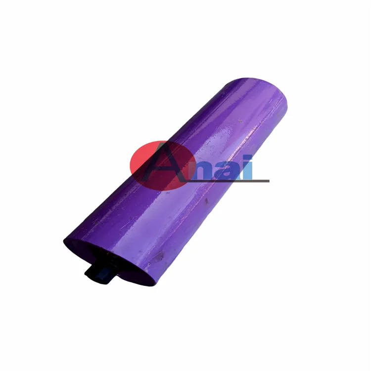 Standard Industrial Conveyor Carrier Rollers Bracket Conveyor Return Roller Steel Roller