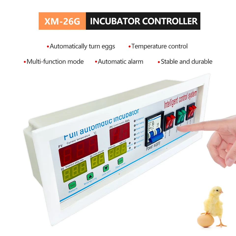 Temperature control instrument temperature and humidity controller fully automatic household incubator accessories