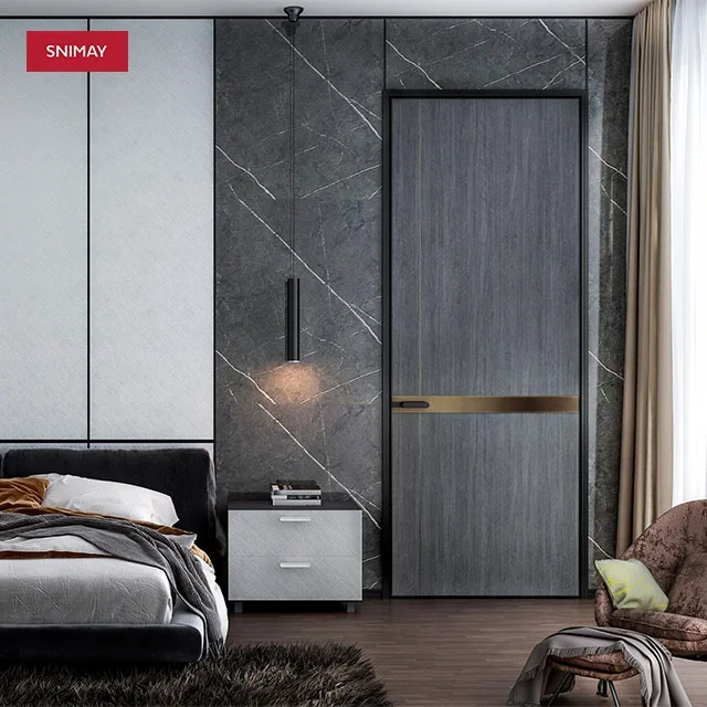 China Custom Modern Wooden Door Design Swing Interior Door