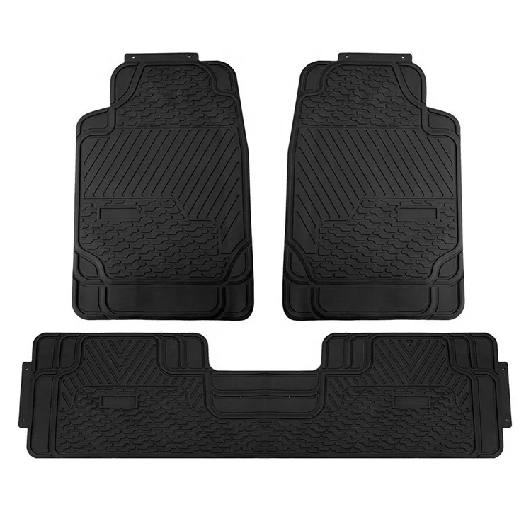 3 шт./компл. универсальные автомобильные коврики из ПВХ аксессуары для салона автомобиля 4 шт. резиновые водонепроницаемые