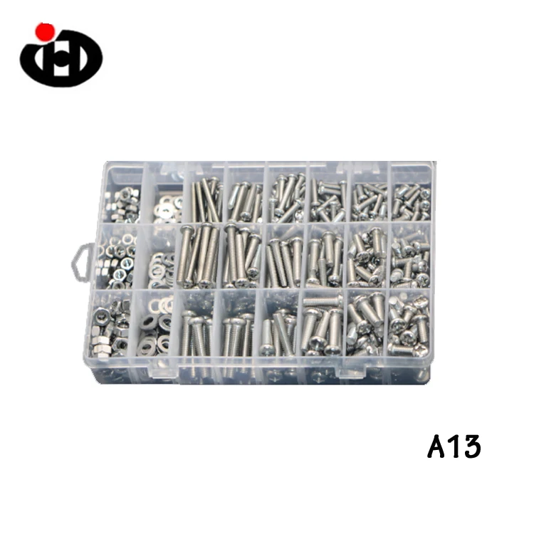 JINGHONG Box Plastic China Wholesale Pan Head Screw Cross