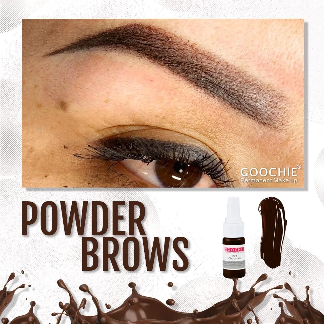 Good Quality Goochie Mineral Based PMU Permanent Makeup Tattoo Pigments
