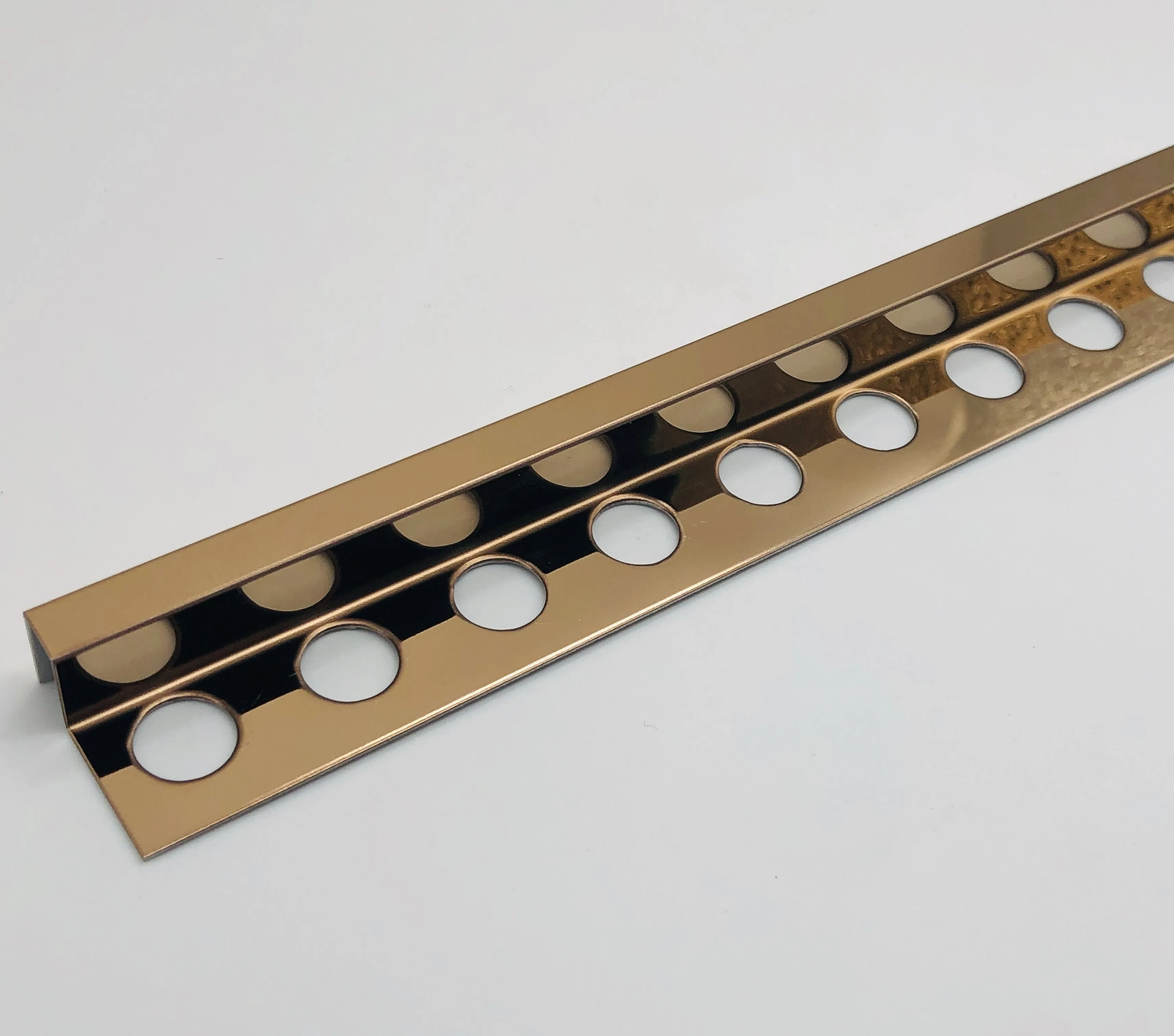 Factory Price Stainless Steel Tile Trim Wall Floor Furniture Decoration Metal Tile Transition