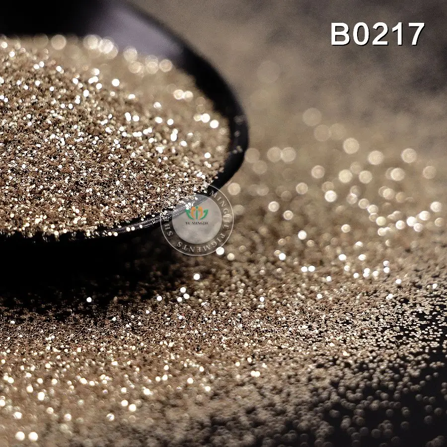 Bulk Polyester Metallic Glitter Powder Glitter Gold Powder for Decorative Paint Printing Inks Leather Crafts