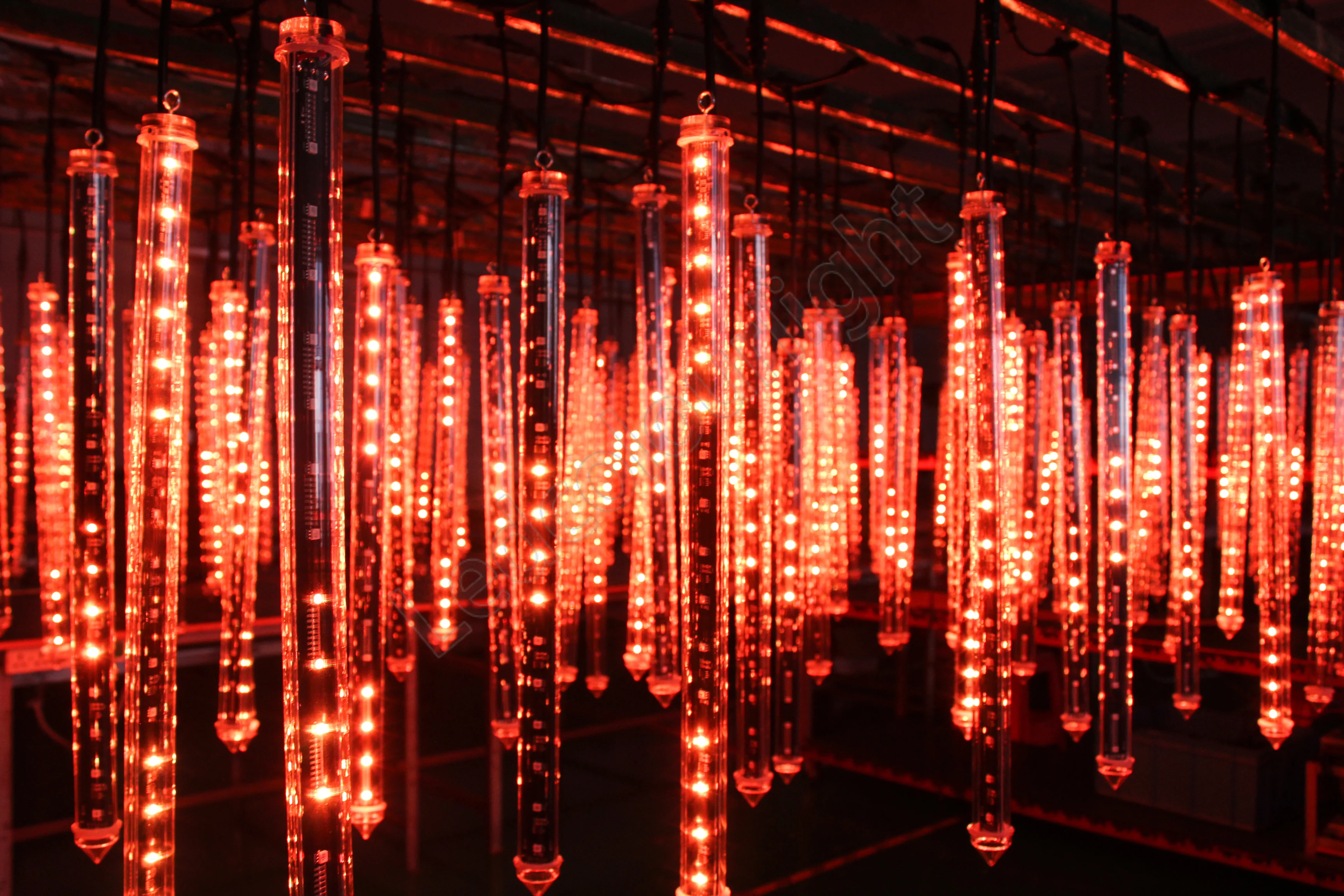 DMX RGB pixel tube 3d dj