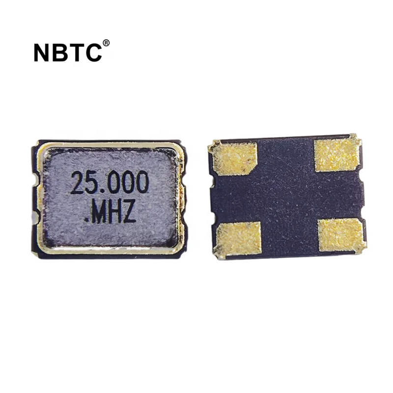 25 25MHZ 25.000MHZ 3225 3.2*2.5mm T250 10PPM 15PF 1.8V Xtal Crystal Oscillator