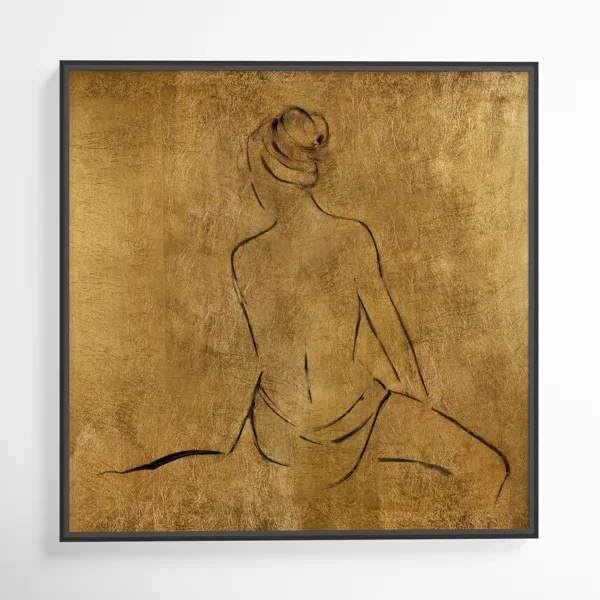 2024 Hot Naked lady II wall picture frame of Door natural color For home decor