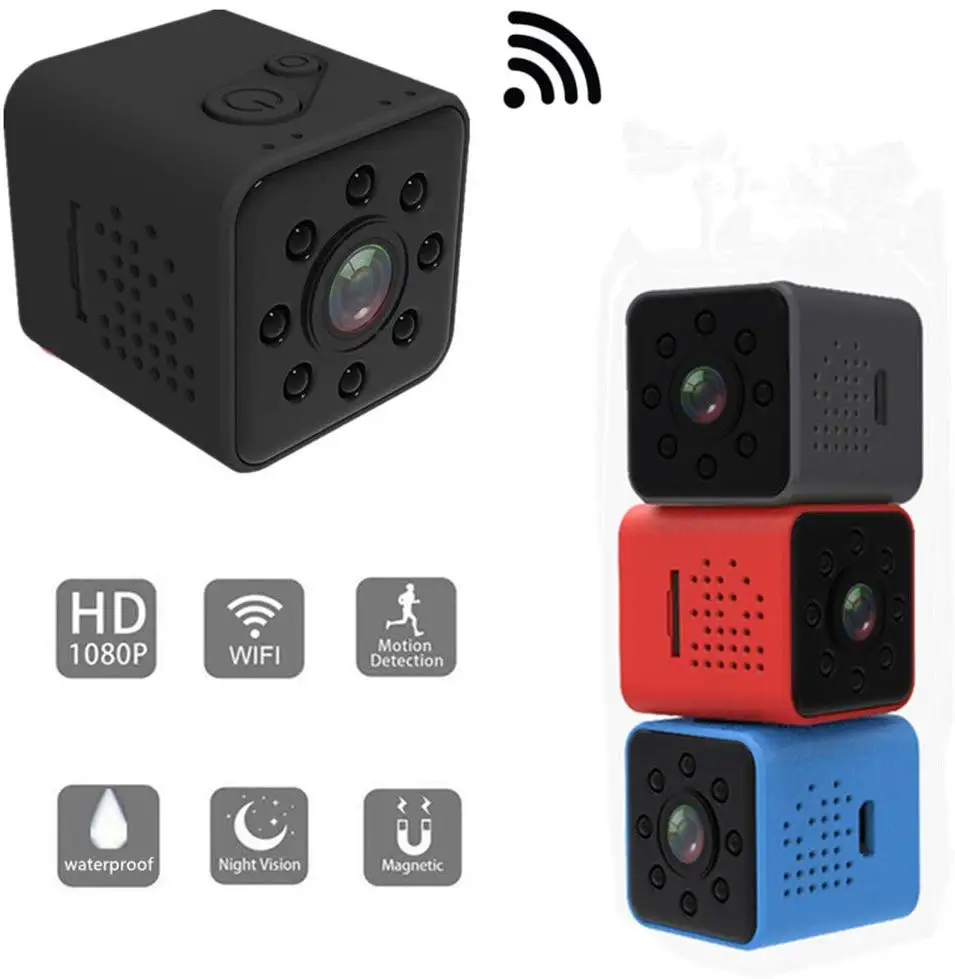 Хит продаж DV-видеокамера мини-камера с Wi-Fi камера SQ23 FULL HD 1080P ночного видения водонепроницаемый корпус CMOS-датчик записывающая
