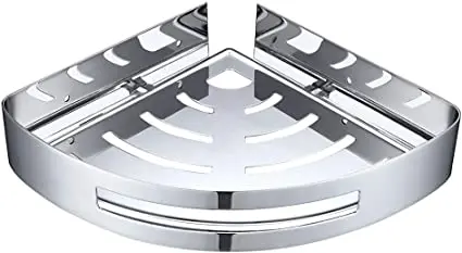 WEKIS Bathroom Storage Hanging Shower Corner Organizer Rack Shelf Bathroom Shelves For Bathroom Shower Caddy