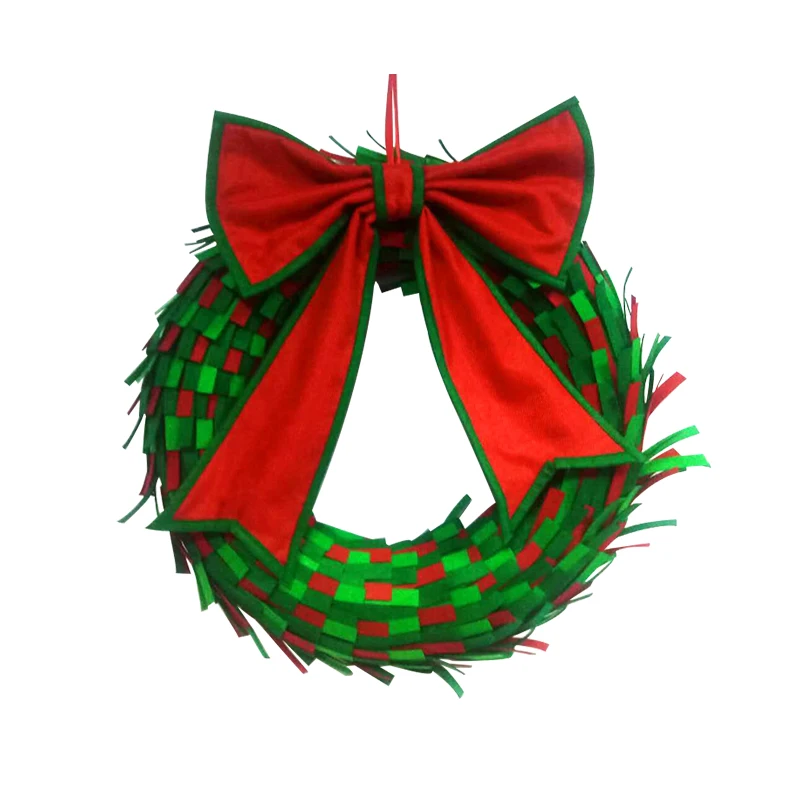 Handmade Door Hanging Outdoor Home Decor Christmas Garland Decoration Christmas Wreath