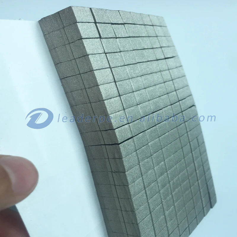 
Customized shapes electronic EMI gasket shielding conductive foam at low price 