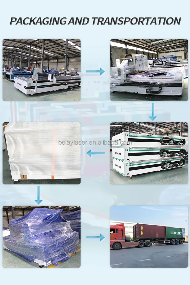 Fiber Laser Cutter steel aluminum Sheet Metal Raycus Fiber laser cutting machine equipment