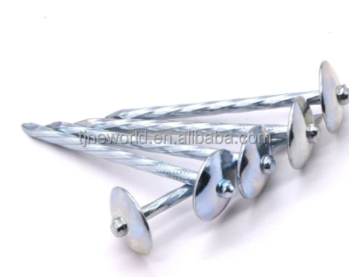 smooth coil roofing nail 1-1/4 Coil Nails Smooth Galvanized Wire Coil Roofing Nails