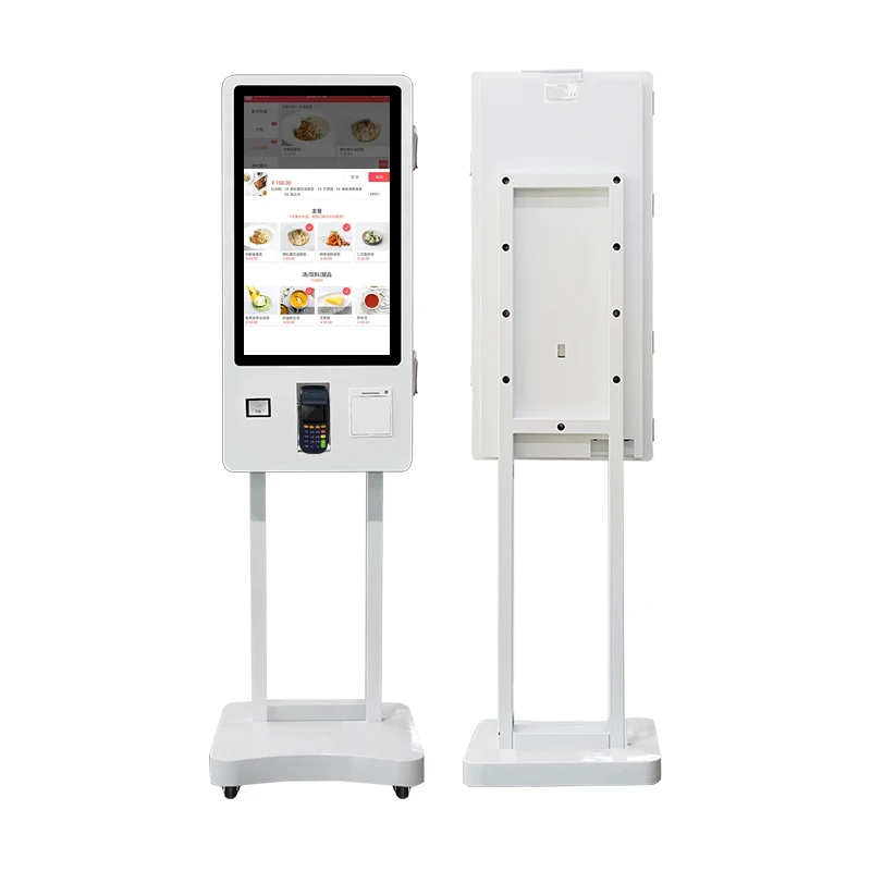 24 inch 32 inch Self Service Checkout Machine Ordering Kiosk Floor Stand Touch Screen Bill Payment Kiosk Self Service Kiosk