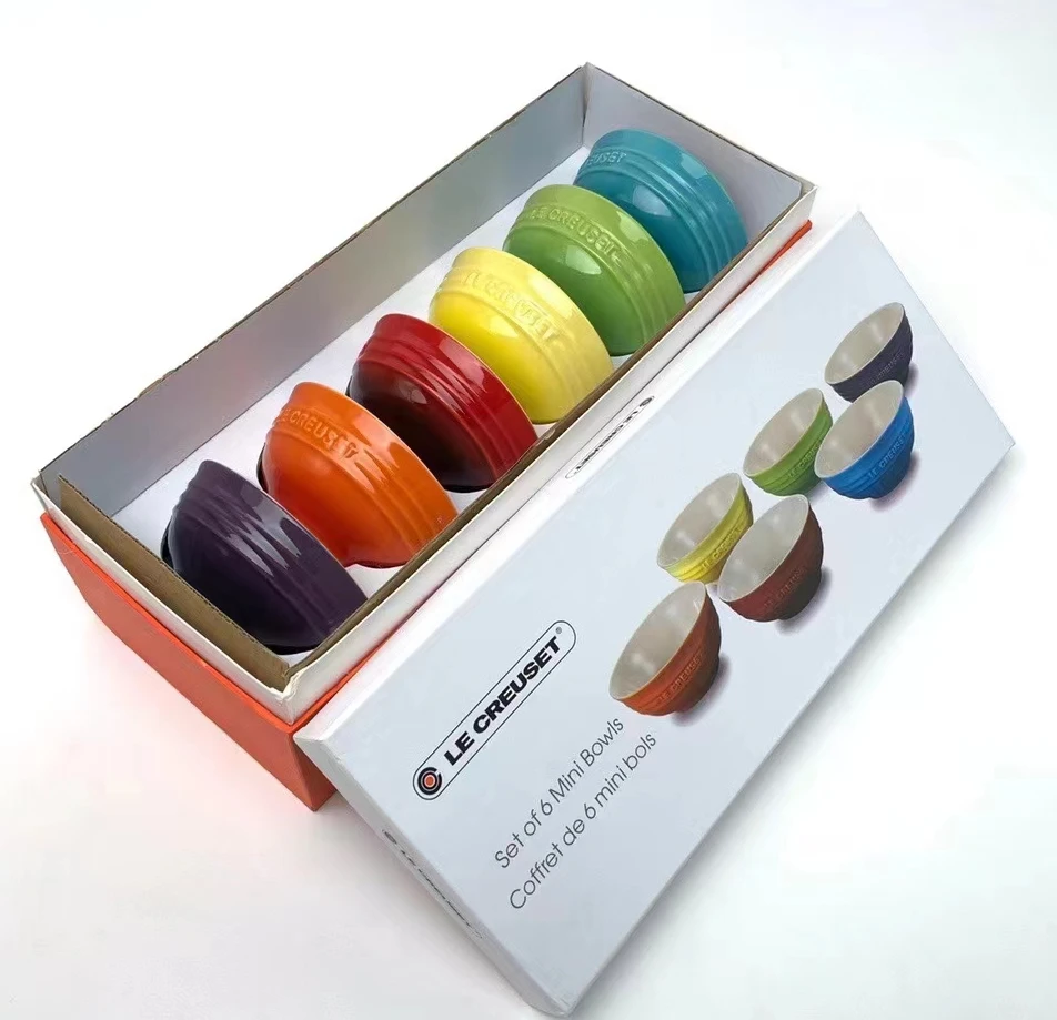 Wholesale High Quality Kitchenware Korean Style Ceramic Bowl with Lid and Spoon No Handle