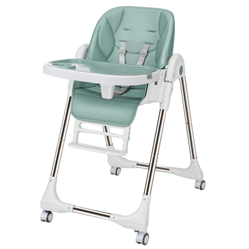 2021 New Arrivals High Quality Dining Chair High Chair Multi-functional Foldable Baby Feeding Highchair