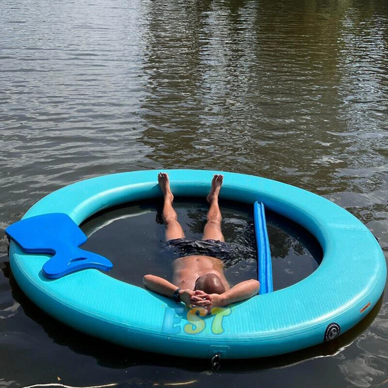 Great Weekend Inflatable Air Bed Pool Floats Mattress Water Floating Hammock Marine Air Sun Pad
