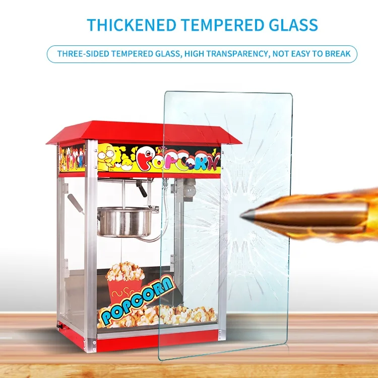 Hot Selling Commercial Popcorn Machine Cinema Automatic Popcorn Maker Machine