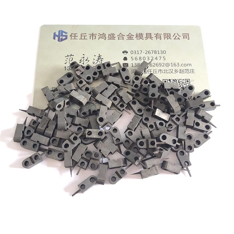 Non-standard special-shaped hard alloy fittings wear-resistant tungsten carbide products