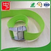 Factory manufacture fixing webbing belt with cam buckle
