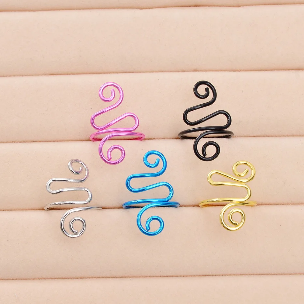 Handmade Crochet Tension Ring for Finger Left Handed Christmas Gifts Women Yarn Crocheter Knitters