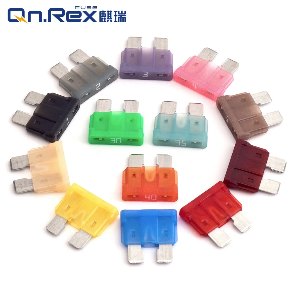 Оригинальный littlefuse Макси стандартный мини 1A 2A 3A 5A 10A 15A 20A 25A 30A 40A 50A 60A 70A 80A 100A автомобильная Авто лезвие предохранителей