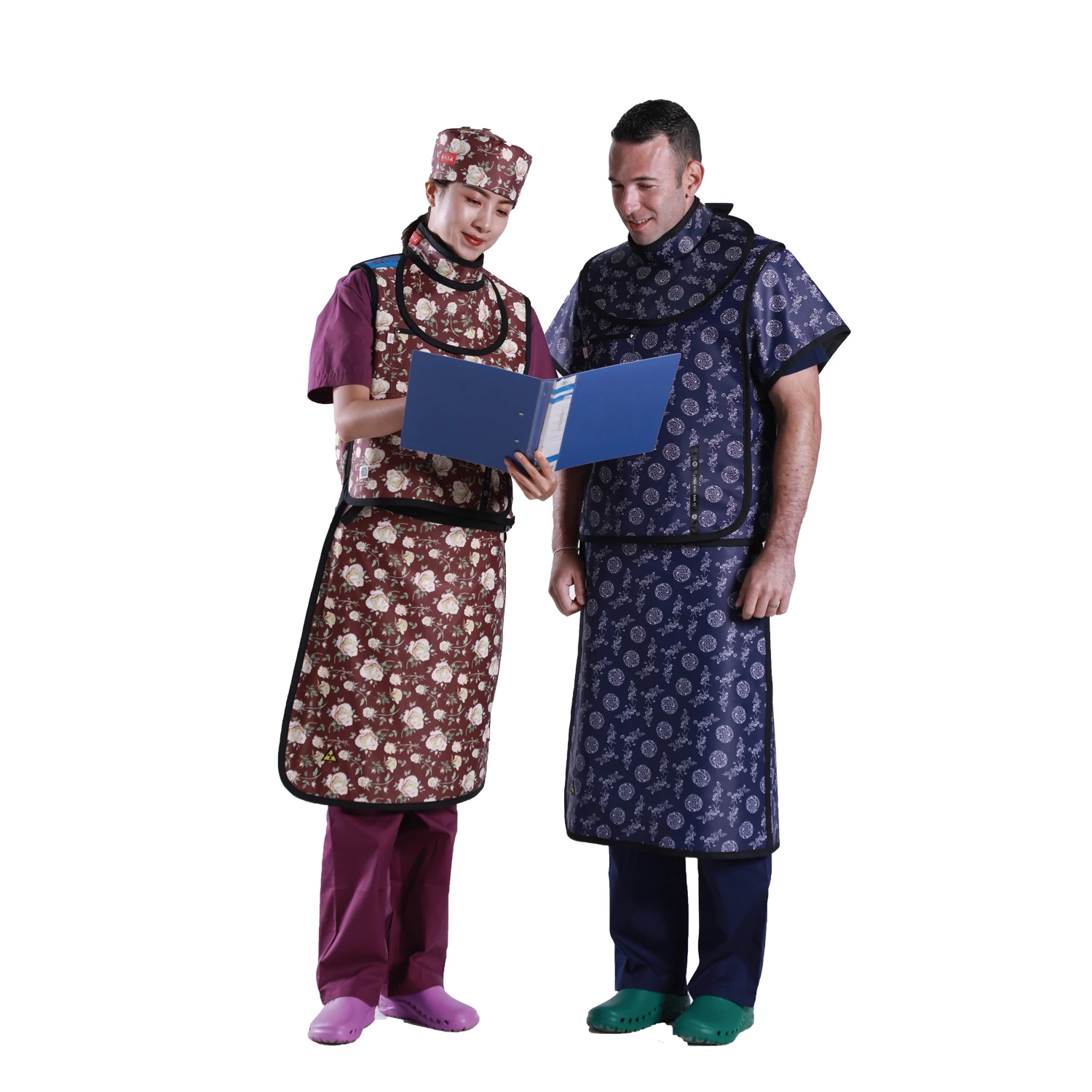 professional radiation department use protective lead apron