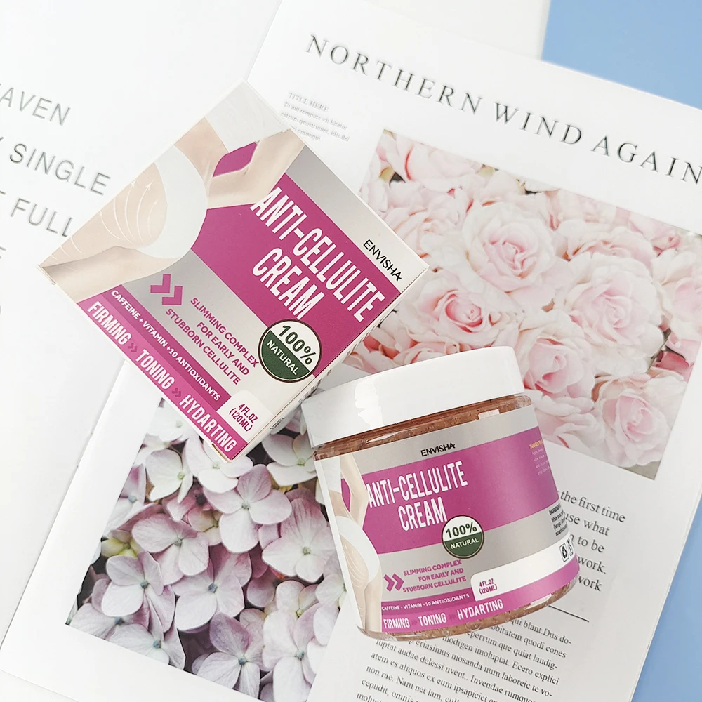 Private Label No Side Effects Belly Gel Anti Cellulite Face Waist Hot Cream Fat Burning Cellulite Slimming Cream