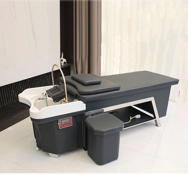 Подушка для головы с чашей и шампунем, аксессуары для стульев для салона, Массажная подушка для массажа и душа с эффектом циркуляции воды, подушка для шеи