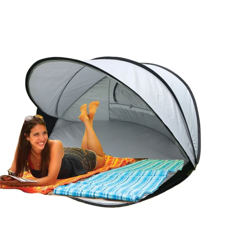 New arrival Summer Lightweight beach tent for sun shelter pop up dome tent for sale