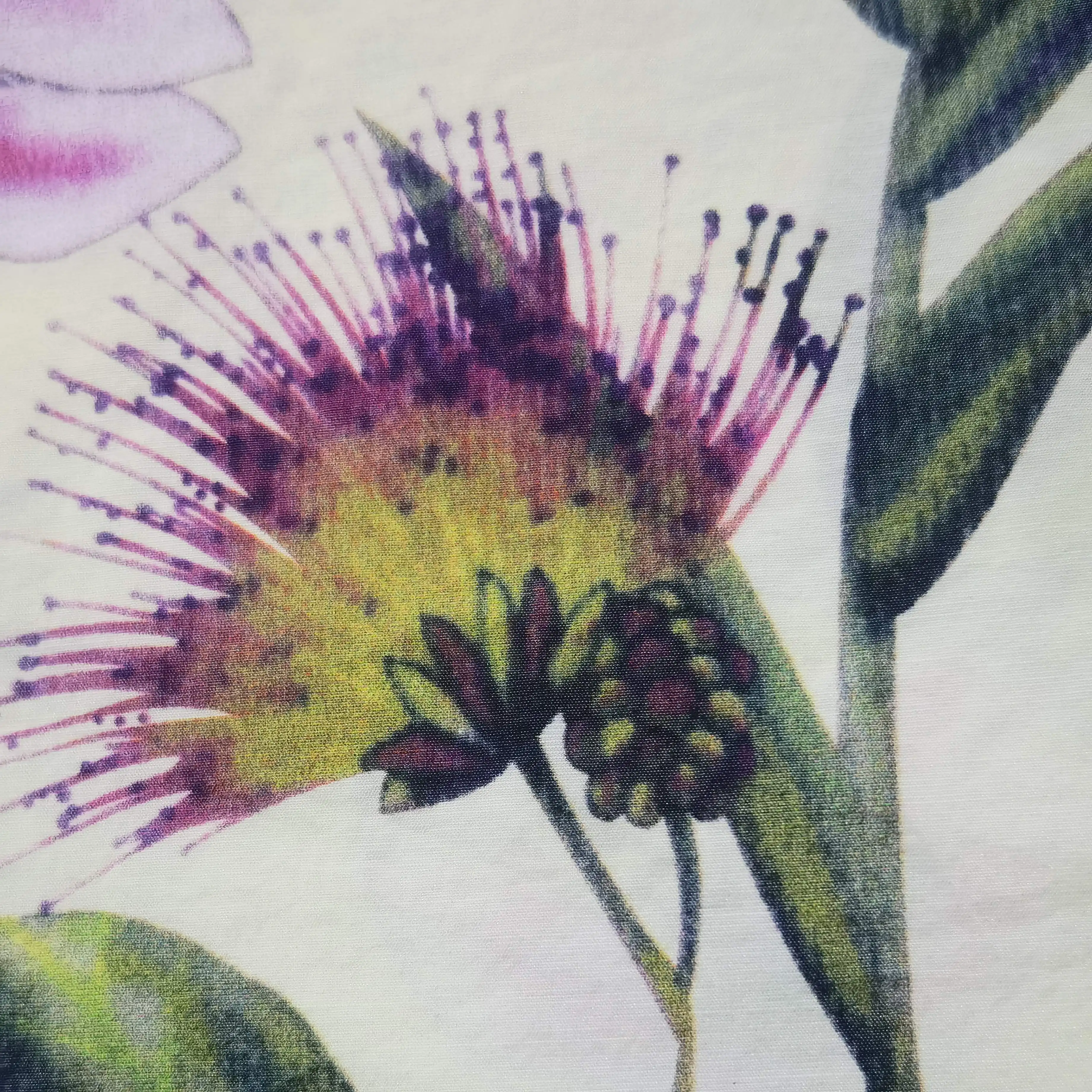 high quality stock nylon cotton spandex fabric 55% polyamide 42% cotton 3%  elastane stock printed