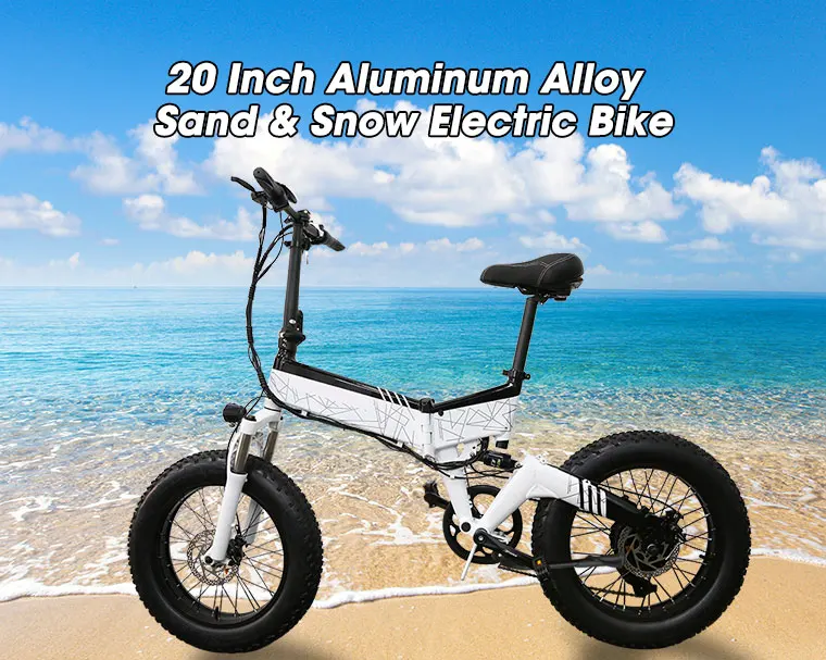 48V folding fat electric bike 750w bafang motor high power electric bike city electric bicycle