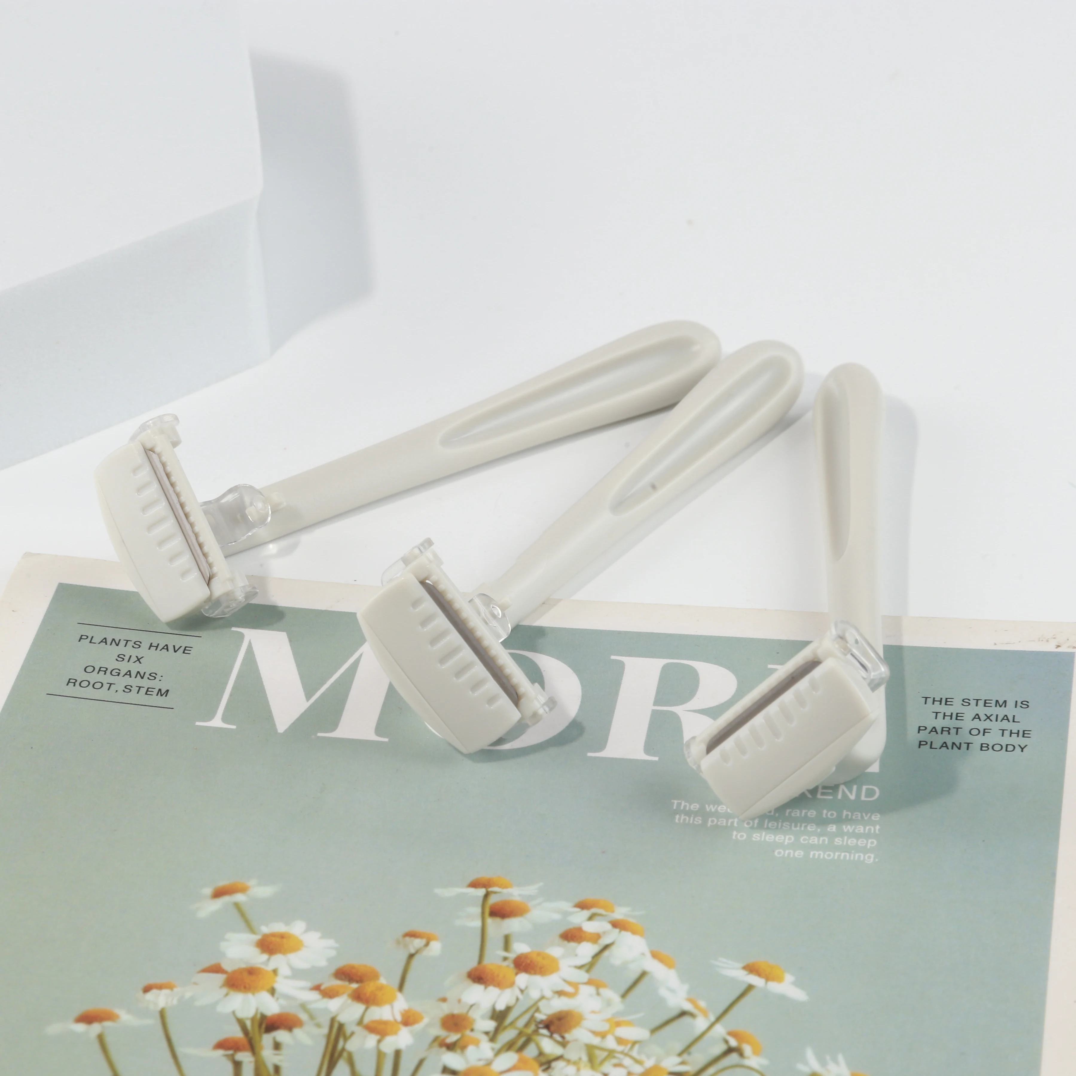 2 in 1 manufacturer razor for women face manual disposal razor blades mini razor