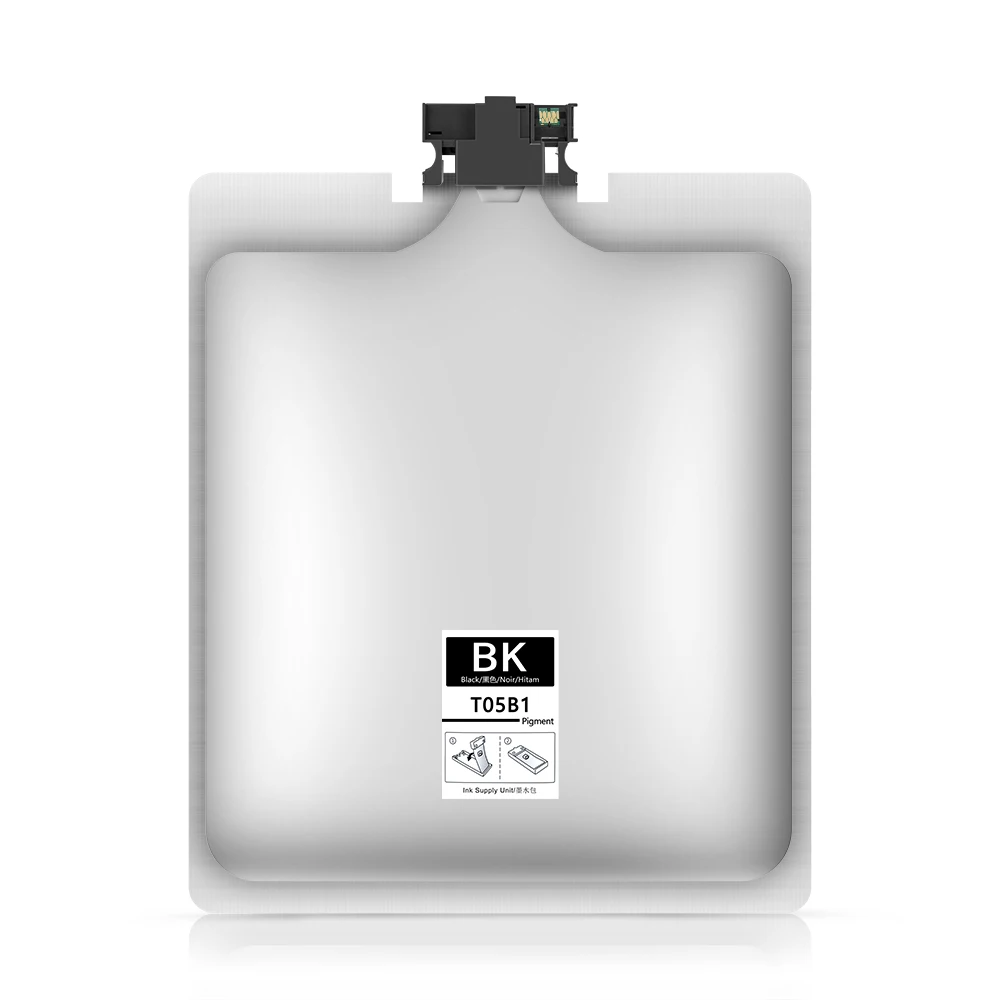 Supercolor T05B T05B1 Premium Pigment Ink Bag For Epson Workforce 878 Pro WF-C879R C878R C879R C878RTC C879RTC Printer